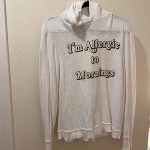 Wildfox pullover sweatshirt with hood